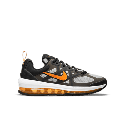Nike Air Max Genome Black Orange Grey (GS) CZ4652-002