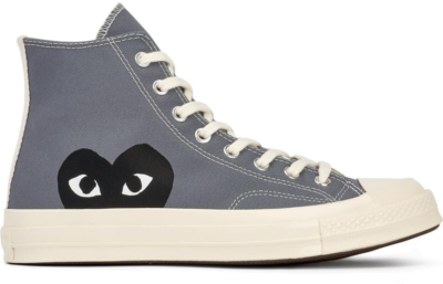 Converse Chuck Taylor All-Star 70s Hi Comme des Garcons PLAY Steel Gray 171847C
