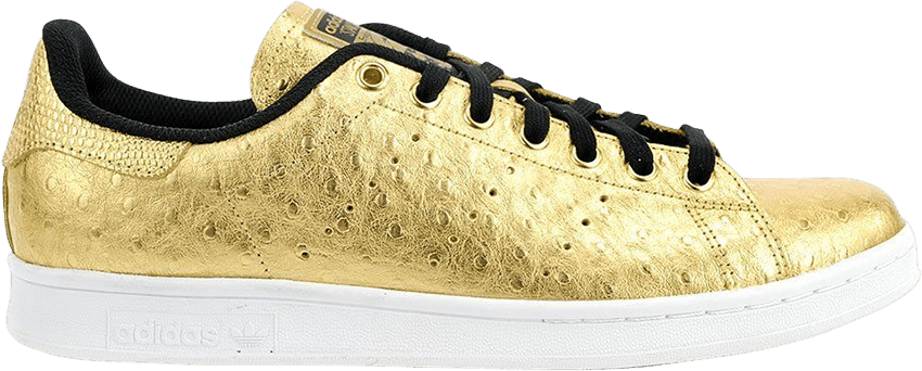 stan smith metallic gold