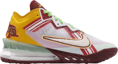 Nike Mimi Plange x LeBron 18 Low EP ‘Higher Learning’ White CV7564-102