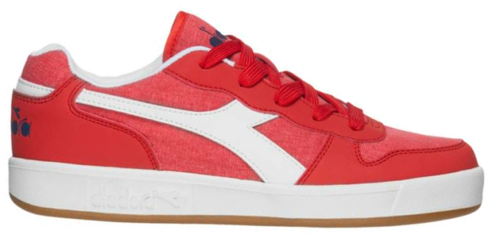 Diadora Playground Canvas GS Kinderen Sneakers 101.173112-45033 rood 101.173112-45033