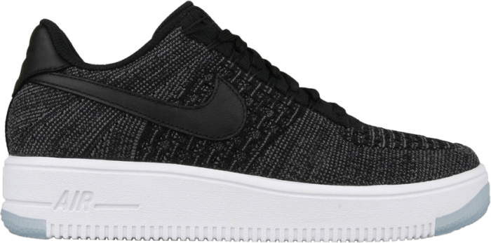 black flyknit af1