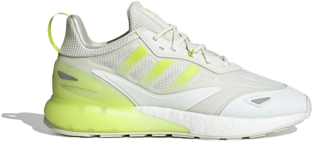 adidas ZX 2K Boost 2.0 White Semi Solar Slime GZ7734