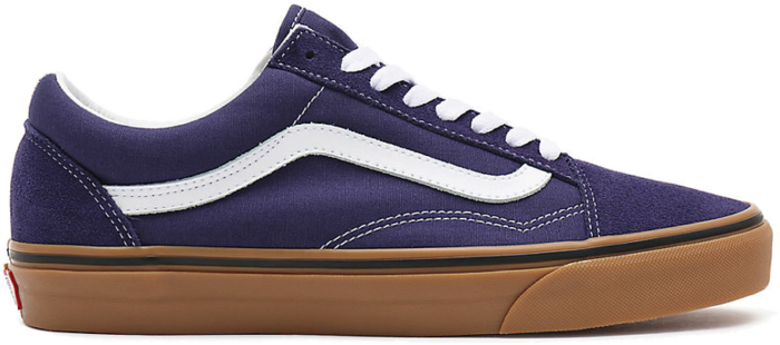 vans old skool purple gum