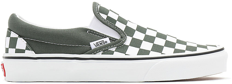 VANS Checkerboard Classic Slip-on VN0A33TB9HO | Groen