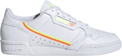adidas Wmns Continental 80 ‘White Yellow Orange’ White EE4016