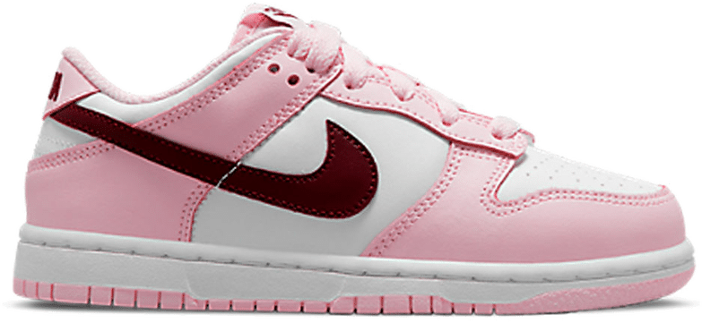 pink womens dunk low