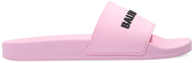 Balenciaga Pool Slides Pink Black (W) 565547W1S805878