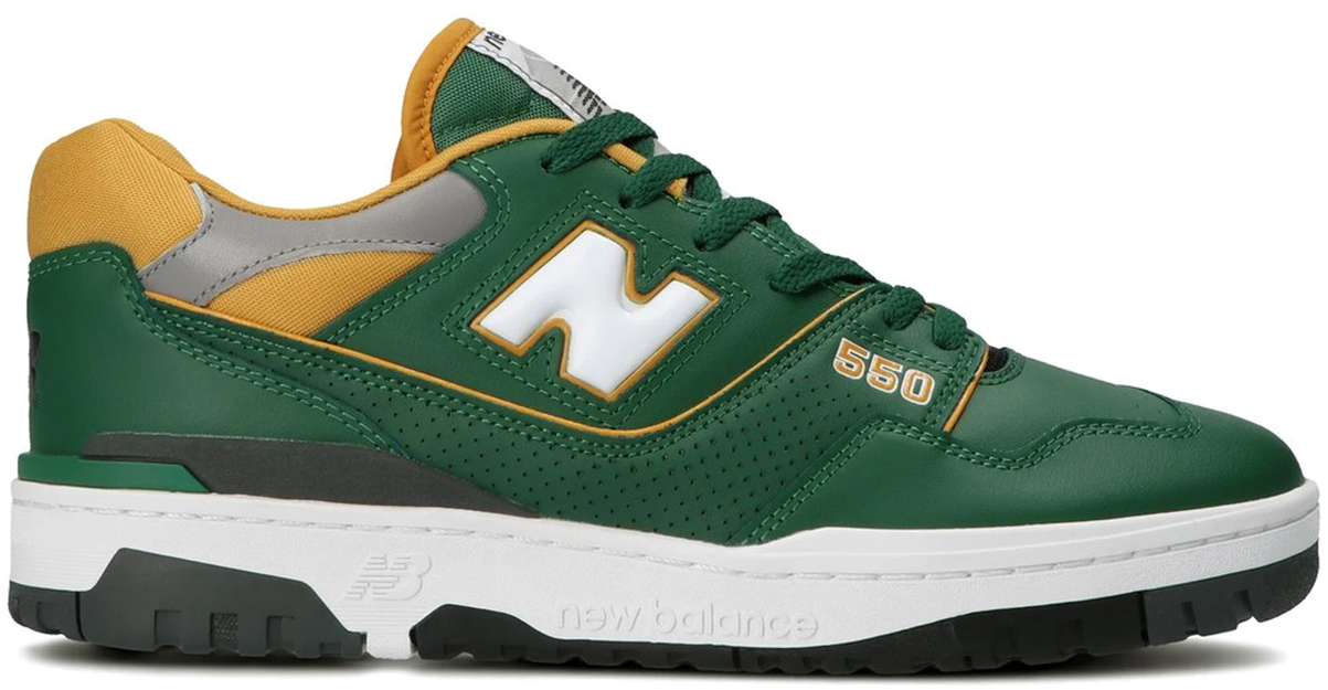 New Balance 550 Dark Green Gold BB550MM1 Sneakerbaron NL