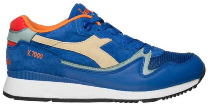 Diadora V7000 Amaro Heren Sneakers 501.172308-60051 blauw 501.172308-60051