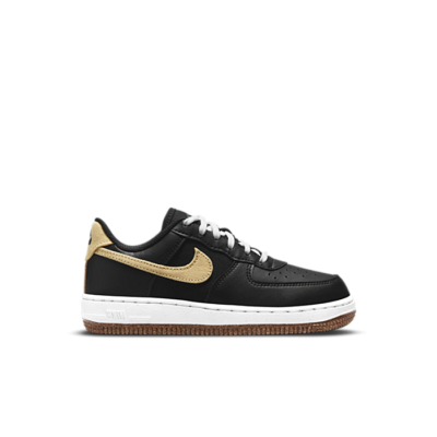 Nike Air Force 1 Low LV8 Black Solar Flare (PS) CZ2662-001