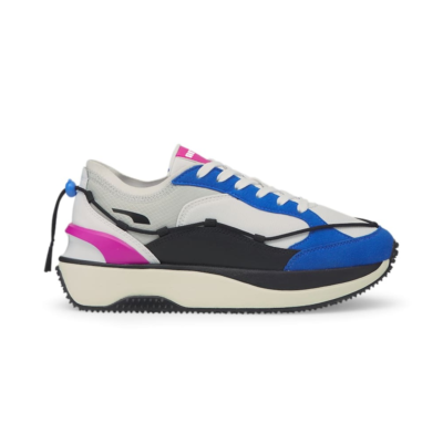 Puma Cruise Rider Lace sneakers dames Wit / Blauw 381614_01