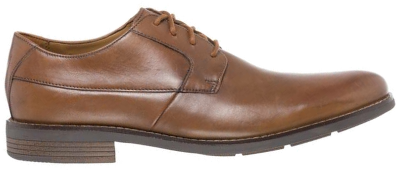 Clarks Becken Plain Heren Leren schoenen 261241757 bruin 261241757 | Geen  kleur