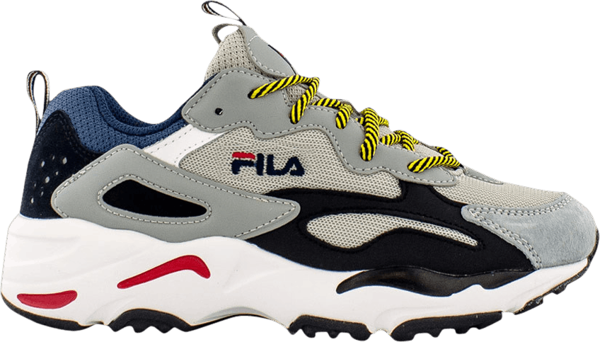 Fila Ray Tracer Big Kids Highrise Black Grey 3RM00588 051