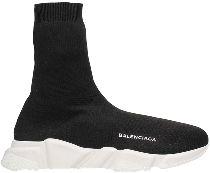 Balenciaga Speed Trainer High Black White 483504-W05G0-1000