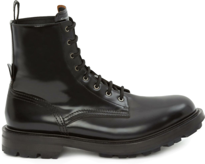 Alexander McQueen Worker Boot Black 651621WHZ801000