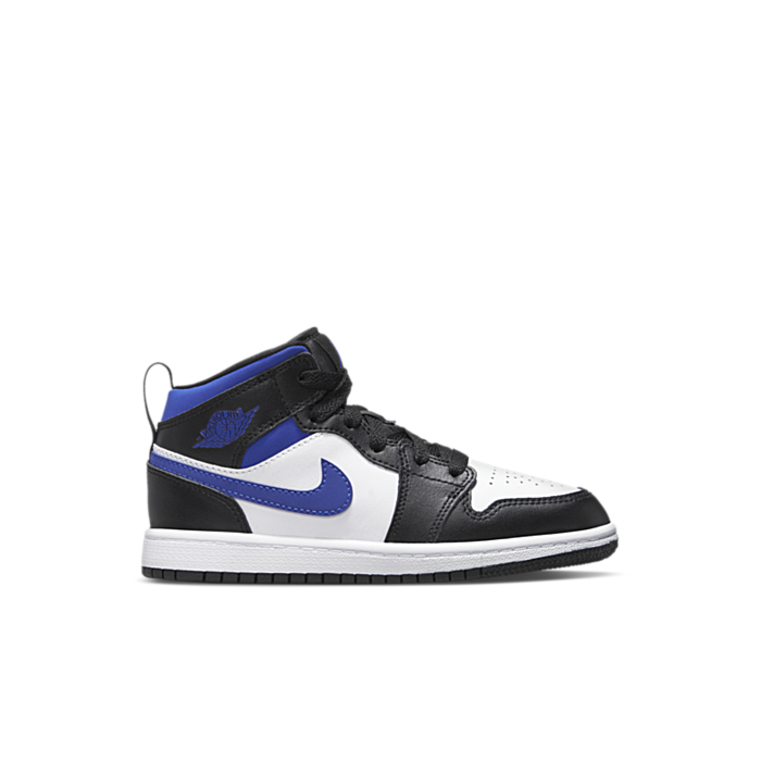 jordan aj 1 mid white blue black