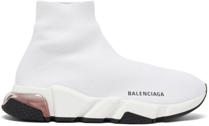 Balenciaga Speed Clear Sole White (W) 607543 W2DB6 9951