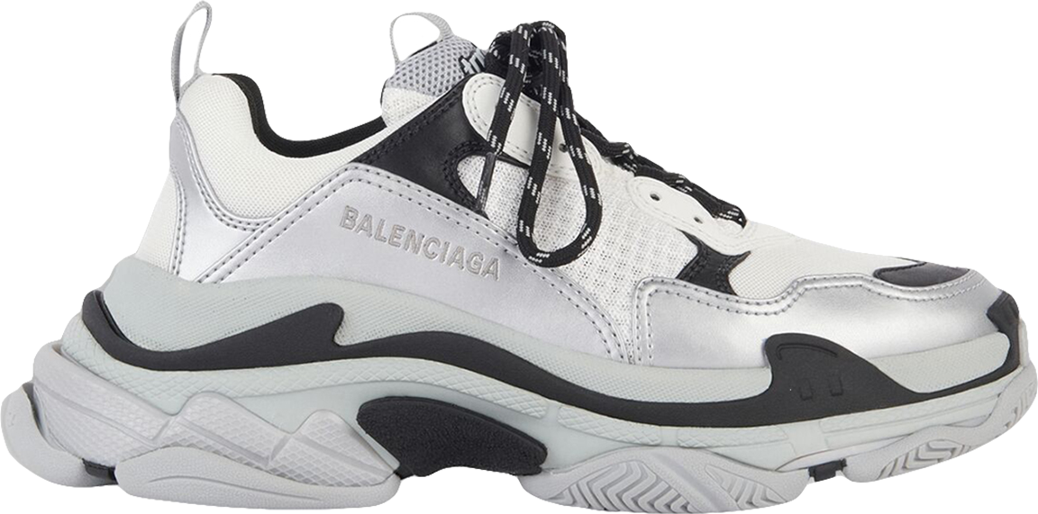 balenciaga triple s mens grey