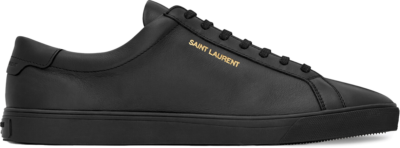 Saint Laurent Andy Low Black 6068330ZS001000