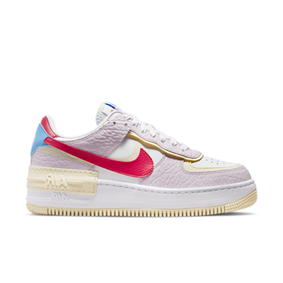 Nike Air Force 1 Low Shadow Regal Pink Coconut Milk University Blue Fusion Red (Women’s) DN5055-600