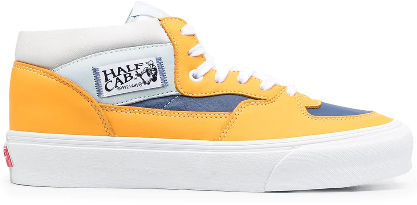 Vans Half Cab EF LX White Yellow VN0A5HUS4GJ1