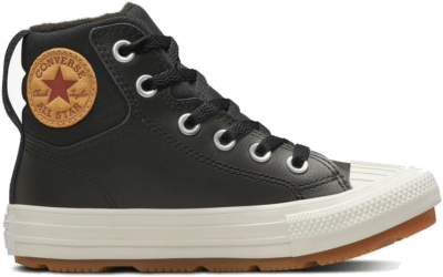 Converse Color Leather Chuck Taylor All Star Berkshire Boot zwart/zwart/pale putty 371522C