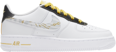 Nike Air Force 1 Low Gold Link Zebra (GS) DH5480-100