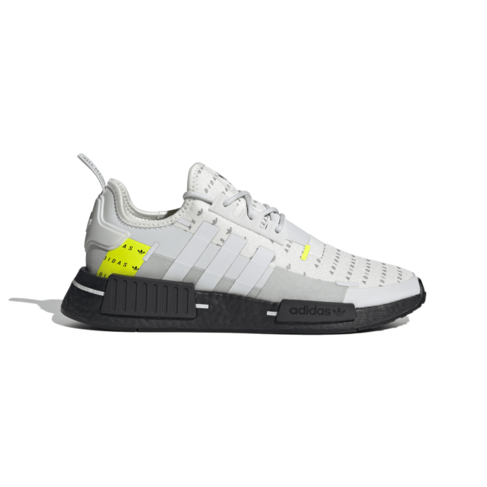 adidas NMD R1 White Team Solar Yellow GZ7944 | Wit
