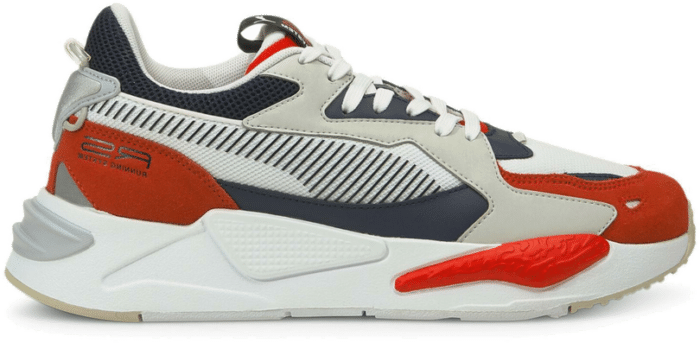 PUMA RS-Z College Sneakers Wit Oranje Grijs Wit 381117-03