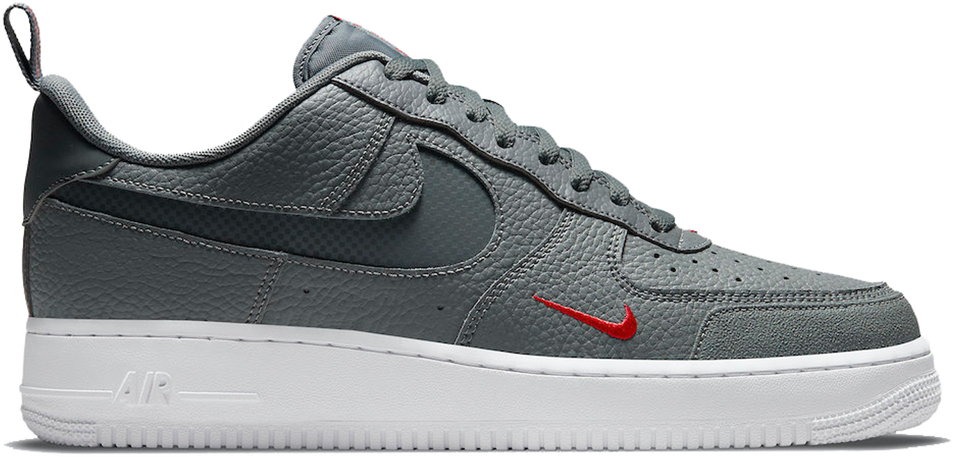 Nike Air Force 1 Low LV8 Smoke Grey Red 