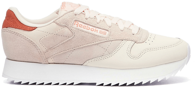 Reebok Classic Leather Ripple Ceramic Pink / Twisted Coral / White FZ0847