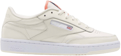 Reebok Club C 85 Classic White / Cloud White / Twisted Coral FY5157