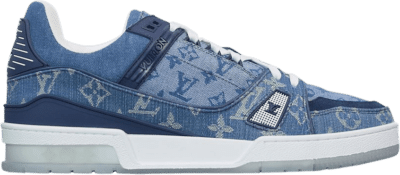 Louis Vuitton Trainer Sneaker Denim Monogram 1A7S53
