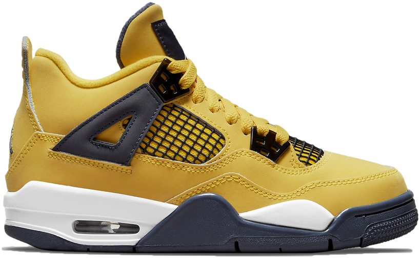 Air Jordan 4 RETRO (GS) 408452-700 | Geen kleur