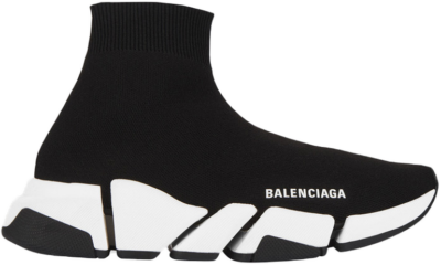 Balenciaga Speed 2.0 Black White 617196W2DB21015