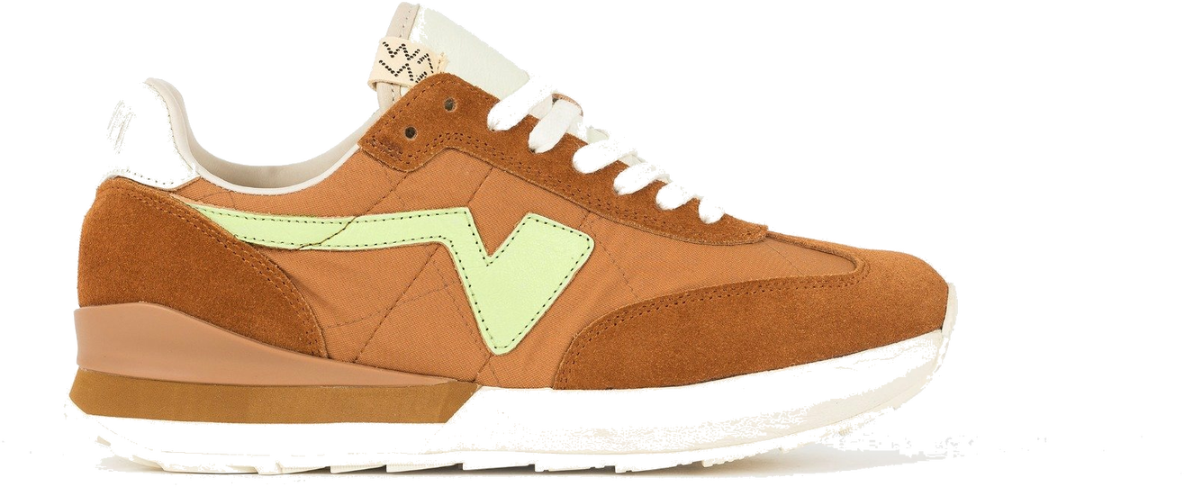VISVIM FKT Runner-Footwear Light Brown / Green 0121201001005-LTBRO