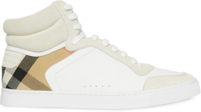 Burberry House Check High Top sneakers White Archive Beige 8024123