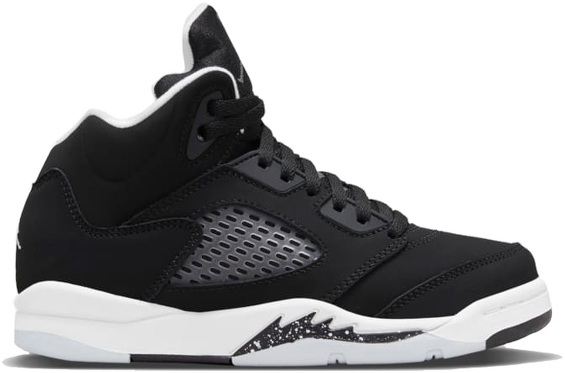 Jordan 5 Retro Moonlight (2021) (PS) 440889-011 | Zwart