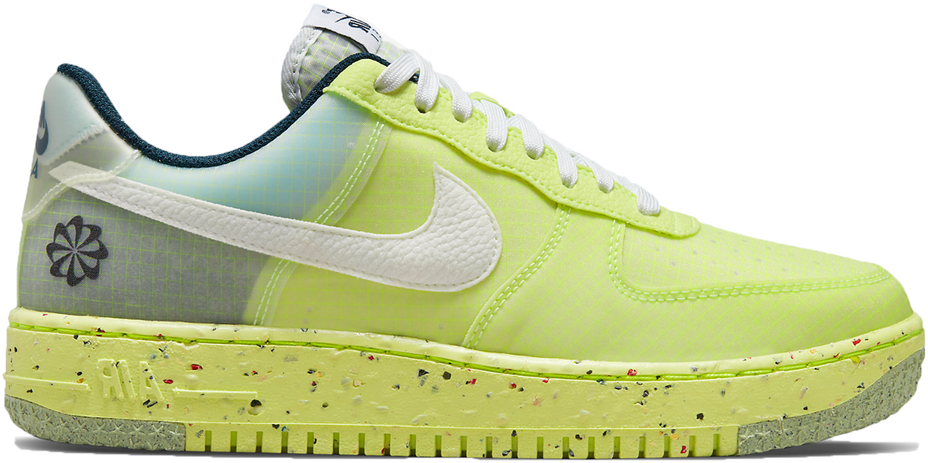 Nike Air Force 1 Low Crater Light Lemon Twist DH2521-700 | Geel