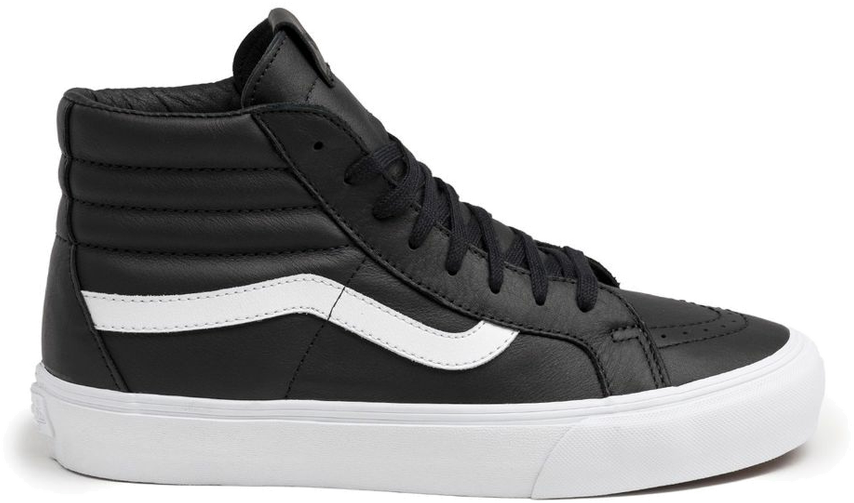 vans sk8 hi reissue black leather