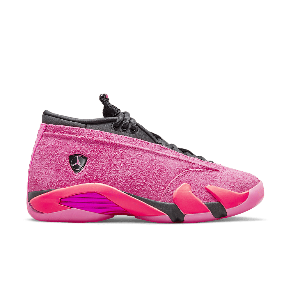 jordan retro 14 black and pink