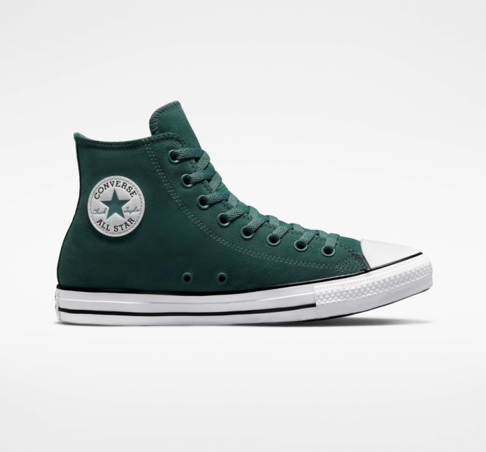 Converse Color Leather Chuck Taylor All Star forest pine/zwart/wit 171465C
