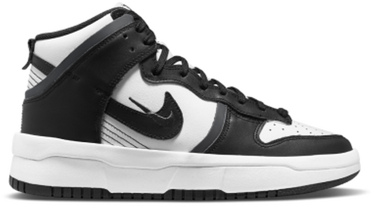 Nike Dunk High Rebel Panda (W) H3718-104 | Zwart