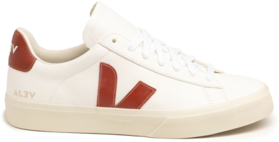 Veja Campo Chromefree Leather Extra White / Rouille CP0502615B