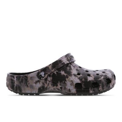 Crocs Classic Bleach Dye Clog Zwart 207326-001