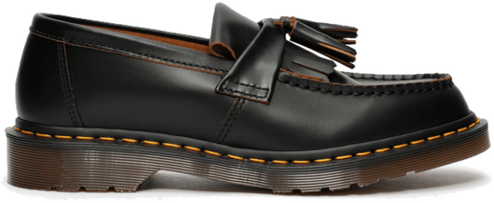 Dr. Martens Adrian Vintage Tassel Loafer Black Quilon 26891001