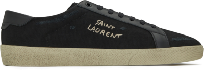 Saint Laurent Court Classic SL/06 Low Black 611106GUP501000