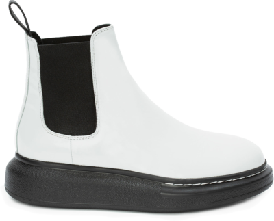Alexander McQueen Hybrid Chelsea Boot Black White (W) 586398WHX529061