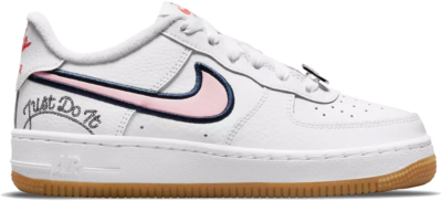 Nike Air Force 1 Low LV8 Just Do It White Pink Glaze (GS) DB4542-100
